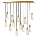 Fredrick Ramond Cosette Medium Thirteen Light Linear Pendant Alternative Image 9