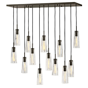 Fredrick Ramond Cosette Medium Thirteen Light Linear Pendant 