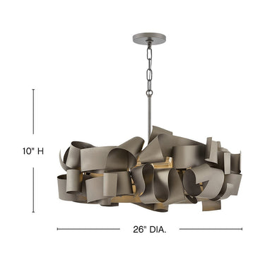 Fredrick Ramond Delfina Medium Single Tier Chandelier Alternative Image 1