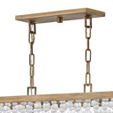 Fredrick Ramond Dune Medium Five Light Linear Pendant Alternative Image 3