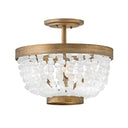 Fredrick Ramond Dune Medium Semi-flush Mount 