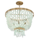 Fredrick Ramond Dune Medium Single Tier Chandelier Alternative Image 9