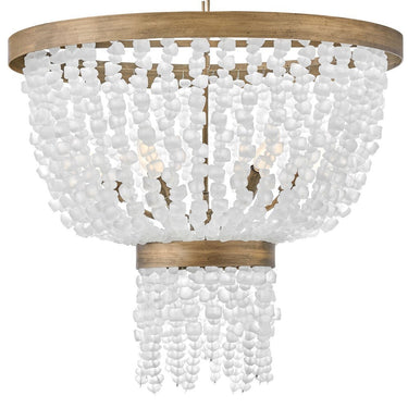 Fredrick Ramond Dune Medium Single Tier Chandelier Alternative Image 2
