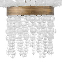 Fredrick Ramond Dune Medium Single Tier Chandelier Alternative Image 3