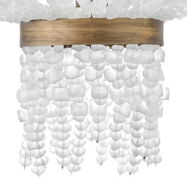 Fredrick Ramond Dune Medium Single Tier Chandelier Alternative Image 3