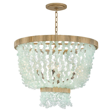 Fredrick Ramond Dune Medium Single Tier Chandelier Alternative Image 5