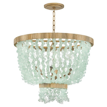 Fredrick Ramond Dune Medium Single Tier Chandelier Alternative Image 8