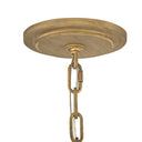 Fredrick Ramond Dune Medium Single Tier Chandelier in Burnished Gold Finish Alternative Image 5