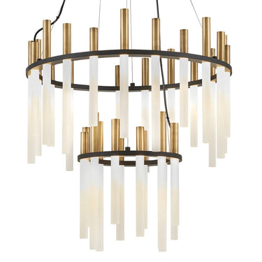 Fredrick Ramond Echo Medium LED Multi Tier Chandelier Alternative Image 2