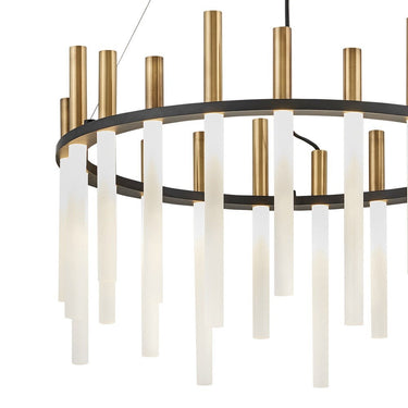 Fredrick Ramond Echo Medium LED Single Tier Chandelier Alternative Image 2