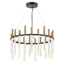 Fredrick Ramond Echo Medium LED Single Tier Chandelier 