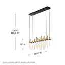 Fredrick Ramond Echo Small LED Linear Pendant Alternative Image 1