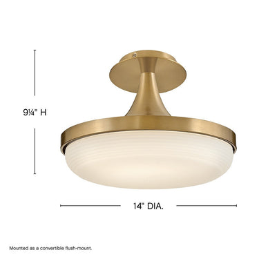 Fredrick Ramond Elsa Medium LED Convertible Pendant Alternative Image 8