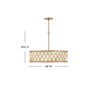 Fredrick Ramond Estie Medium Chandelier Alternative Image 1