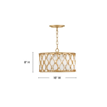 Fredrick Ramond Estie Medium Convertible Semi-Flush Mount Alternative Image 1
