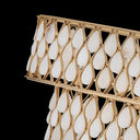 Fredrick Ramond Estie Medium Ten Light Linear Pendant Alternative Image 1