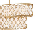 Fredrick Ramond Estie Medium Ten Light Linear Pendant Alternative Image 2