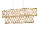 Fredrick Ramond Estie Medium Ten Light Linear Pendant Alternative Image 3