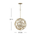 Fredrick Ramond Eve Large Orb Pendant Alternative Image 1