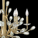 Fredrick Ramond Eve Medium Single Tier Chandelier in Champagne Gold Finish Alternative Image 6