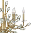 Fredrick Ramond Eve Medium Single Tier Chandelier in Champagne Gold Finish Alternative Image 3