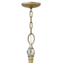 Fredrick Ramond Eve Medium Single Tier Chandelier in Champagne Gold Finish Alternative Image 4