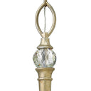 Fredrick Ramond Eve Medium Single Tier Chandelier in Champagne Gold Finish Alternative Image 5