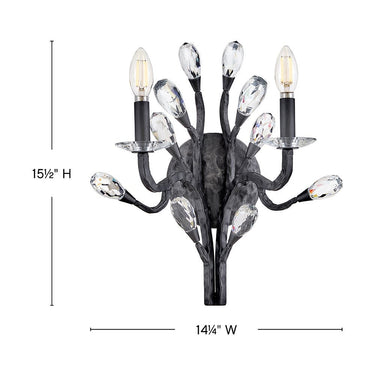 Fredrick Ramond Eve Medium Two Light Sconce Alternative Image 1