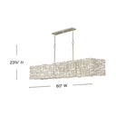 Fredrick Ramond Farrah Large Ten Light Linear Pendant Alternative Image 6