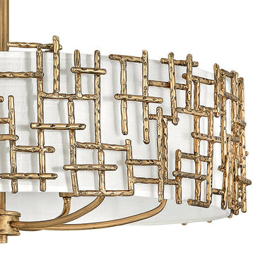 Fredrick Ramond Farrah Medium Drum Chandelier Alternative Image 3