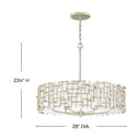 Fredrick Ramond Farrah Medium Drum Chandelier Alternative Image 7
