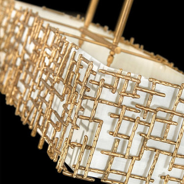 Fredrick Ramond Farrah Medium Eight Light Linear Pendant Alternative Image 2