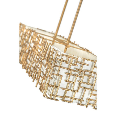 Fredrick Ramond Farrah Medium Eight Light Linear Pendant Alternative Image 3