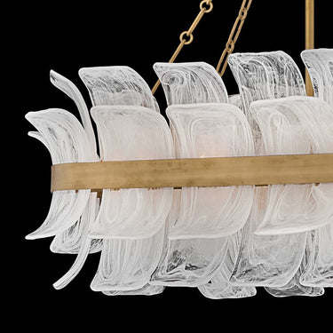 Fredrick Ramond Fleur Large Ten-Light Linear Pendant Alternative Image 5