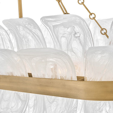 Fredrick Ramond Fleur Large Ten-Light Linear Pendant Alternative Image 1