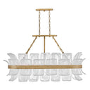 Fredrick Ramond Fleur Large Ten-Light Linear Pendant Alternative Image 4