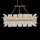 Fredrick Ramond Fleur Large Ten-Light Linear Pendant Alternative Image 6