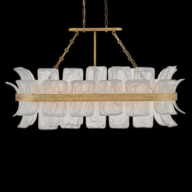 Fredrick Ramond Fleur Large Ten-Light Linear Pendant Alternative Image 6