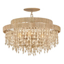 Fredrick Ramond Freya Medium Semi Flush Mount 