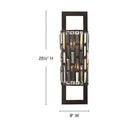 Fredrick Ramond Gemma Large Two Light Sconce Alternative Image 1