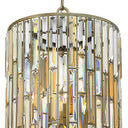 Fredrick Ramond Gemma Large Two Tier Drum Chandelier Alternative Image 3