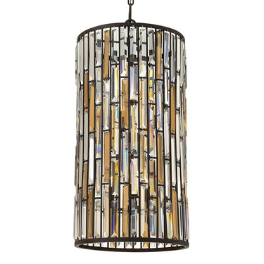 Fredrick Ramond Gemma Large Two Tier Drum Chandelier Alternative Image 6