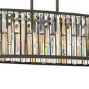 Fredrick Ramond Gemma Medium Six Light Linear Pendant Alternative Image 2
