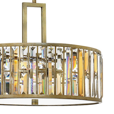 Fredrick Ramond Gemma Small Drum Chandelier Alternative Image 3