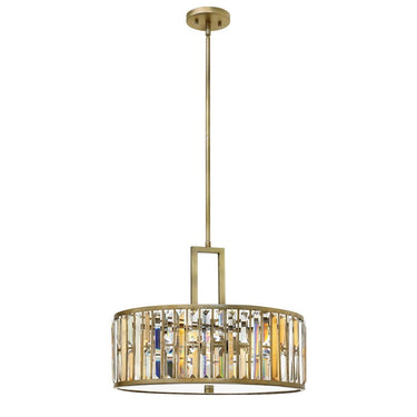 Fredrick Ramond Gemma Small Drum Chandelier 