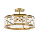 Fredrick Ramond Jolie Medium LED Convertible Semi-flush Mount 