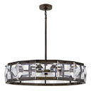Fredrick Ramond Jolie Medium LED Drum Chandelier Alternative Image 1