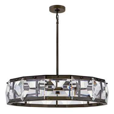Fredrick Ramond Jolie Medium LED Drum Chandelier Alternative Image 1