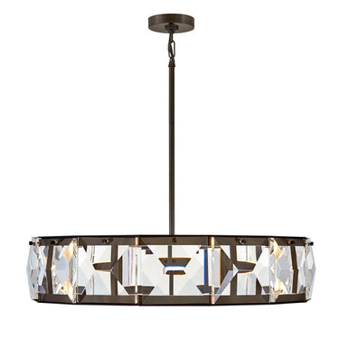 Fredrick Ramond Jolie Medium LED Drum Chandelier Alternative Image 2