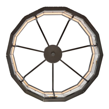 Fredrick Ramond Jolie Medium LED Drum Chandelier Alternative Image 3